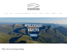 Tablet Screenshot of nevispartnership.co.uk